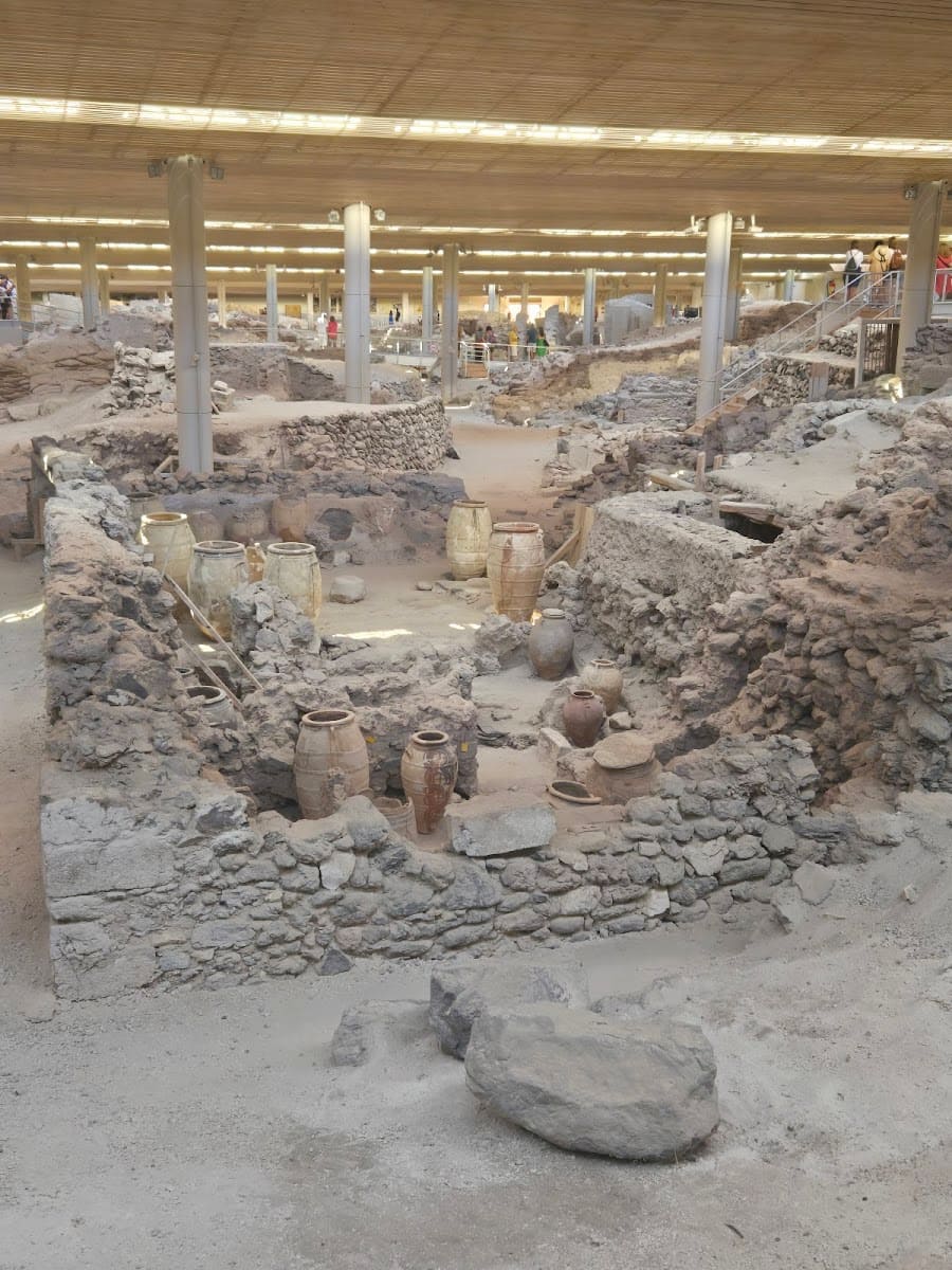Ancient city of Akrotiri Ancient city of Akrotiri