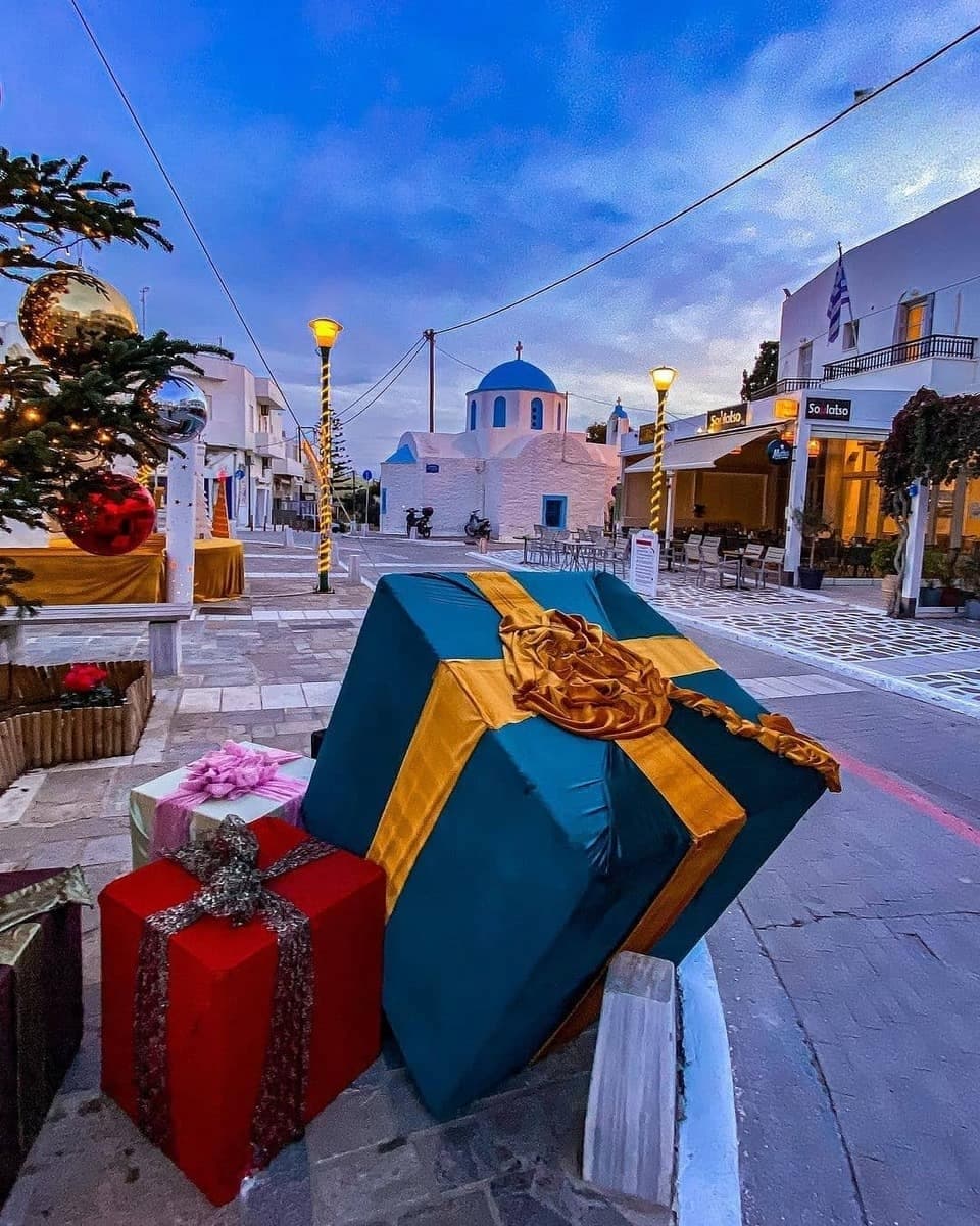 Christmas in Thira Christmas in Thira