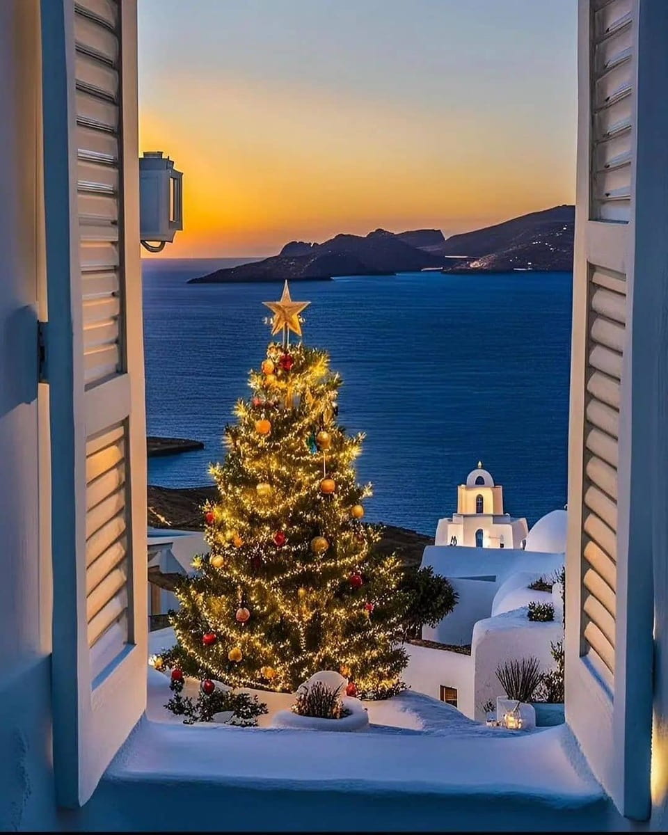 Christmas in Thira Christmas in Thira
