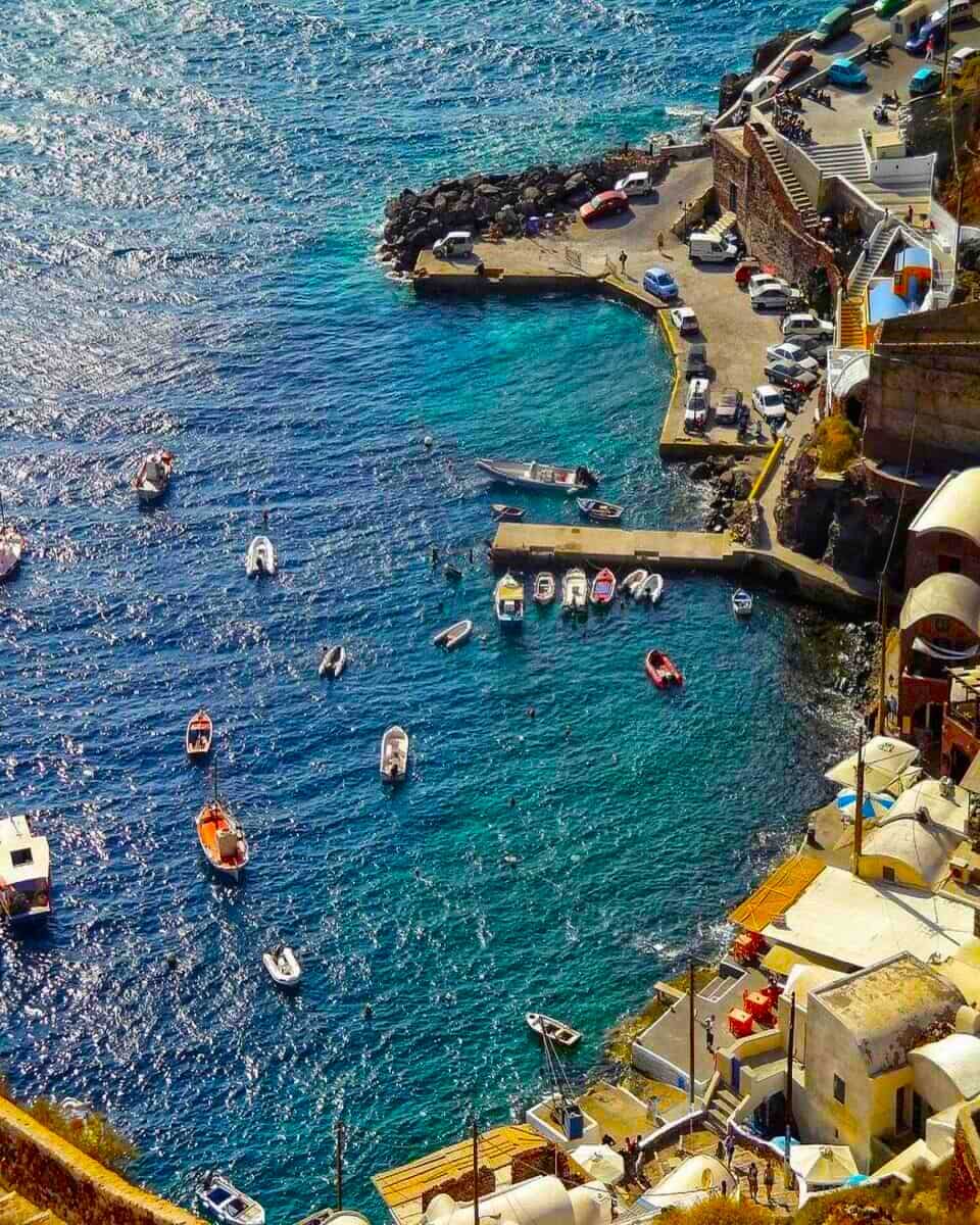 Old Port, Thira Old Port, Thira