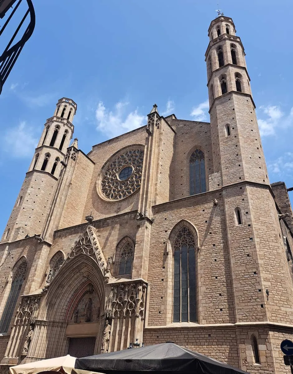 Santa Maria del Mar, Barcelona Santa Maria del Mar, Barcelona