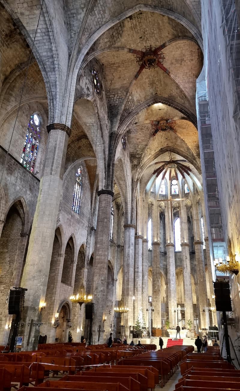 Santa Maria del Mar, Barcelona Santa Maria del Mar, Barcelona