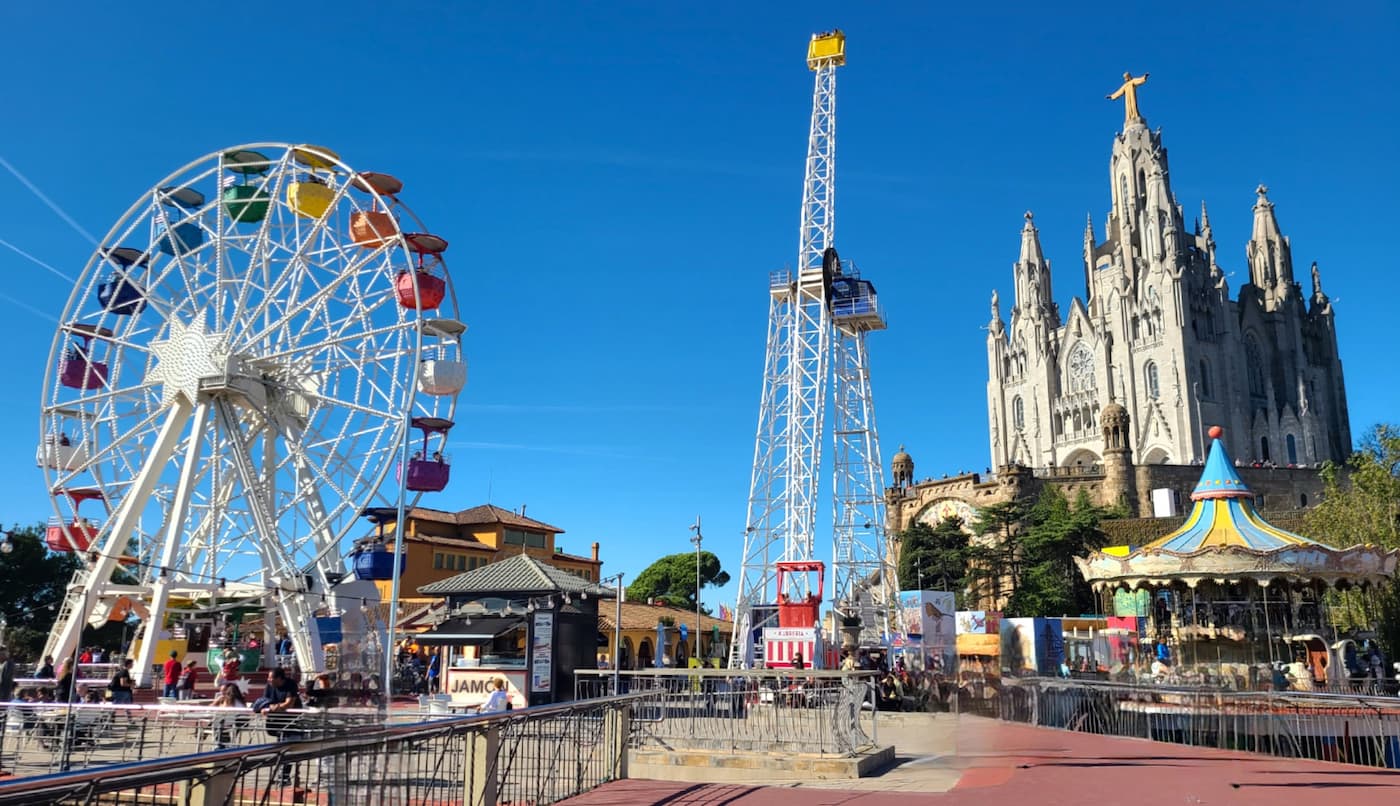 Tibidabo Amusement Park, Barcelona Tibidabo Amusement Park, Barcelona