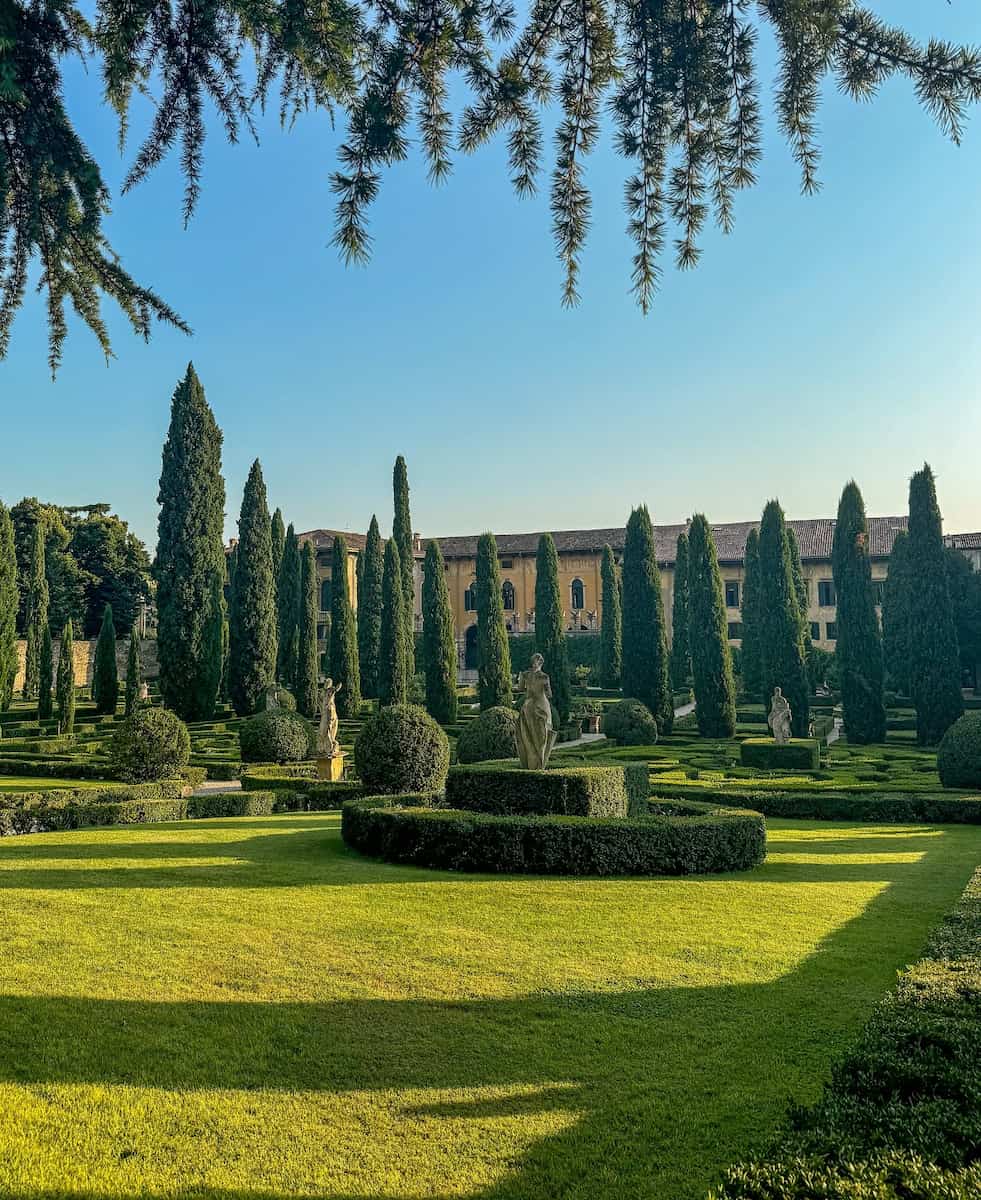 Verona, Giardino Giusti Springtime Verona, Giardino Giusti Springtime