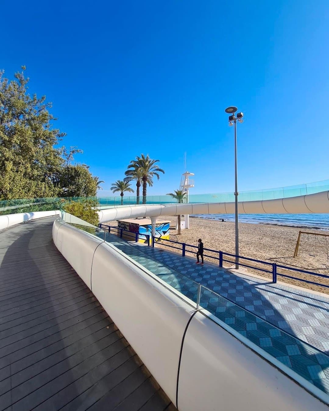 Postiguet Beach, Spain Postiguet Beach, Spain