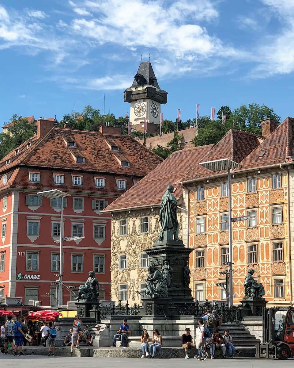 Clock tower, Graz