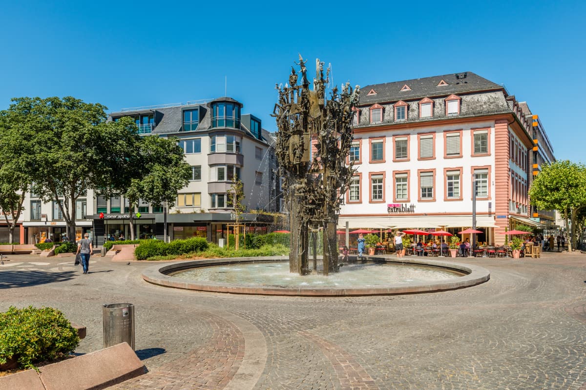 Fastnachtsbrunnen, Mainz