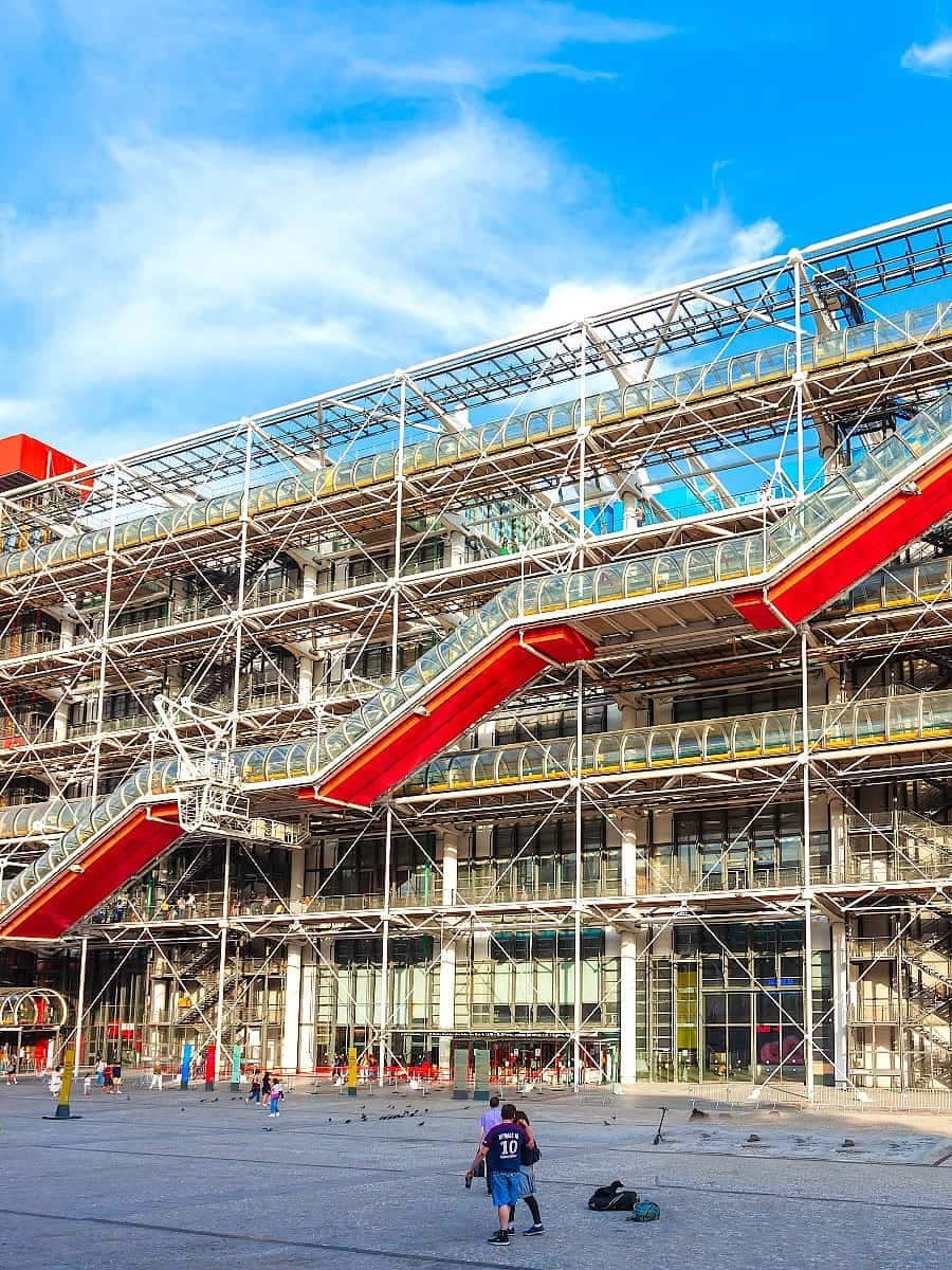 Centre Pompidou, Le Marais