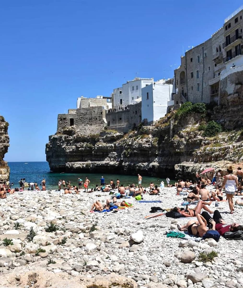 Lama Monachile Beach, Polignano a Mare Lama Monachile Beach, Polignano a Mare