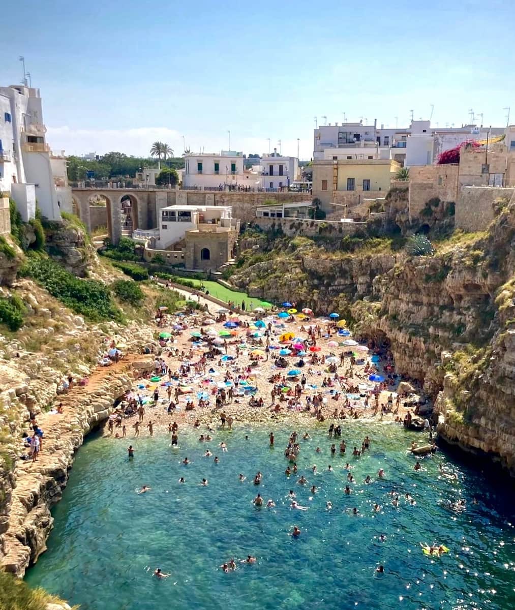 Lama Monachile Beach, Polignano a Mare Lama Monachile Beach, Polignano a Mare