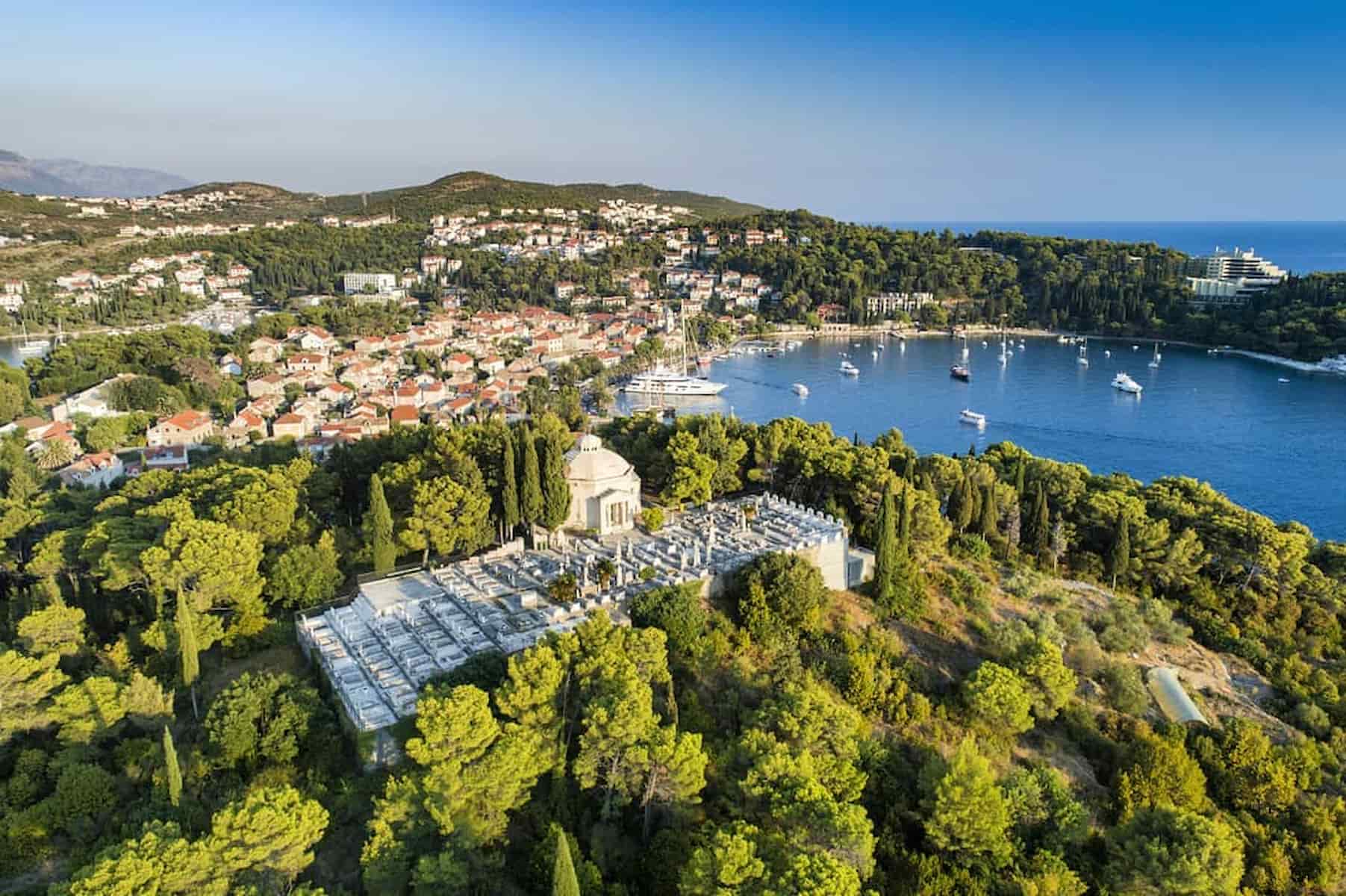 The Cavtat Cemetery